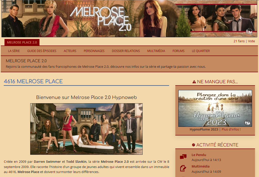 Design Melrose Place 2.0